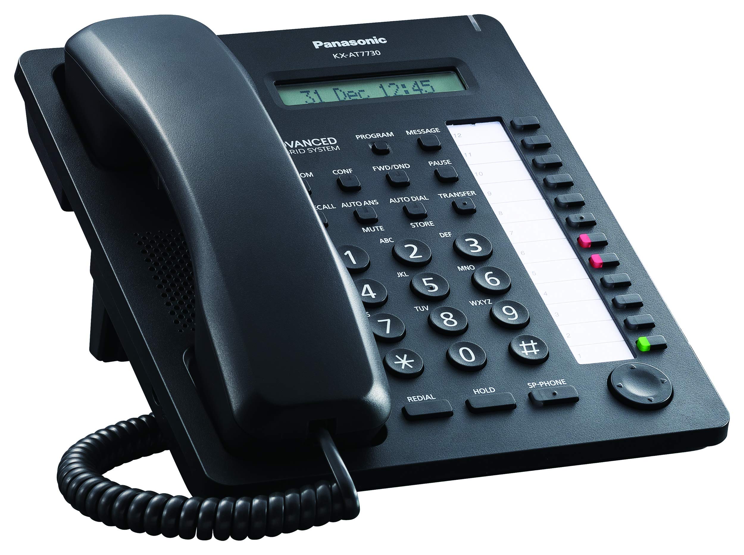 Panasonic KX-AT7730 SX - Black (Compatible only with Panasonic