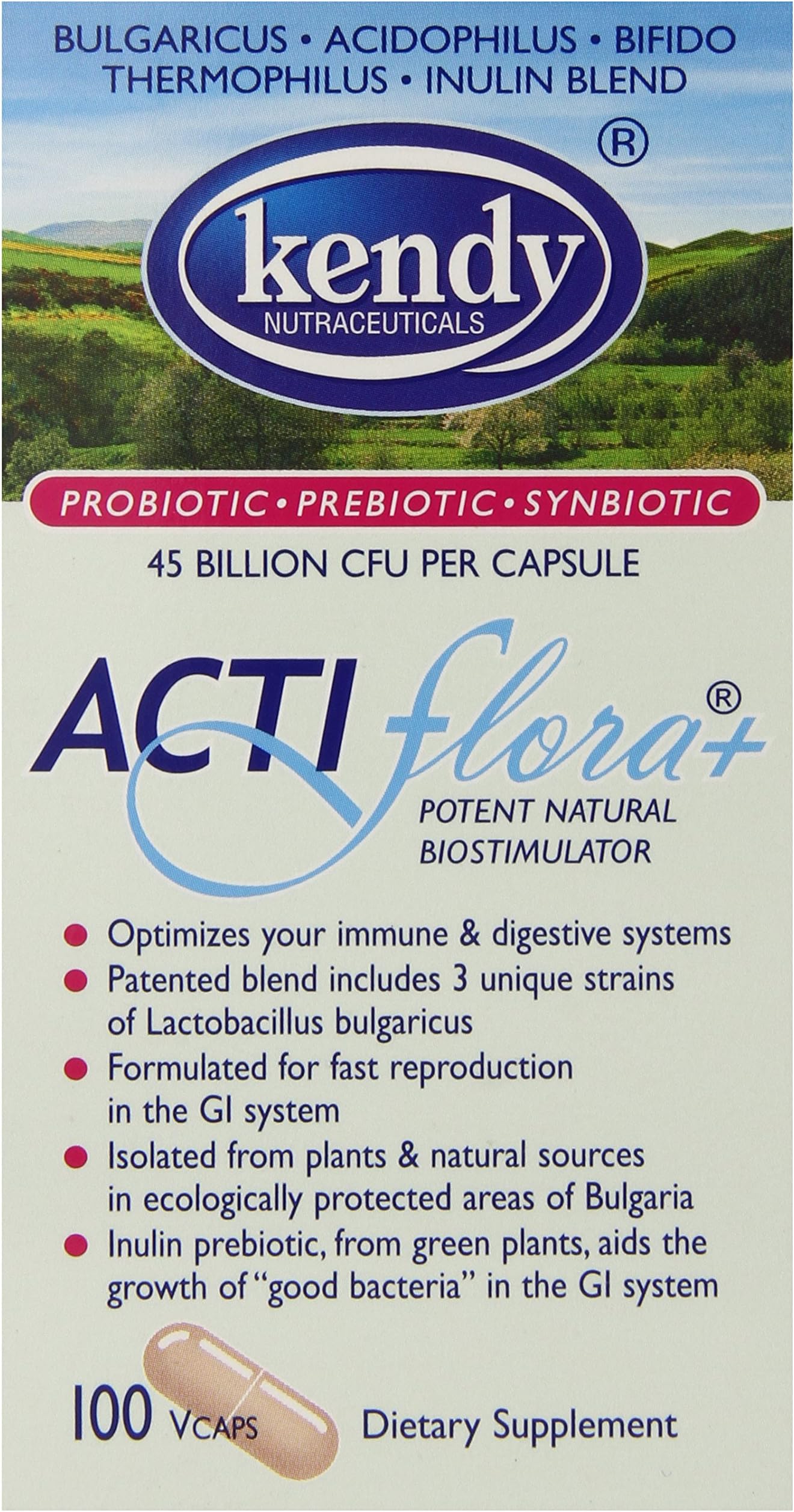 KENDY USA Actiflora+Prebio/Probiotc, 2 Pounds