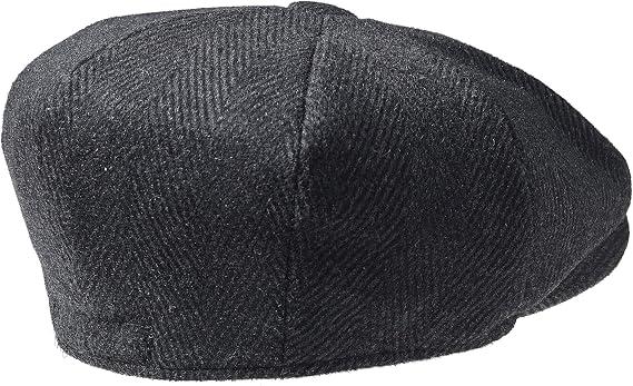 PEAKY BLINDERS 8 Piece 'Newsboy' Style Flat Cap -Tweed Wool Fabric Variations