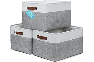 OrganiHaus Woven Baskets for Storage - 3 Pack