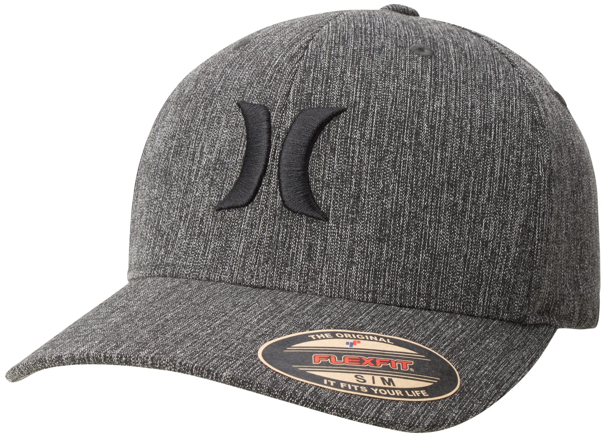Hurley Men's Caps - One &amp; Only Flexfit Baseball Cap - Fitted Hats for Men (S-XL)