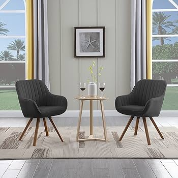 Amazon.com: KithKasa Mid Century Modern Desk Chair No Wheels