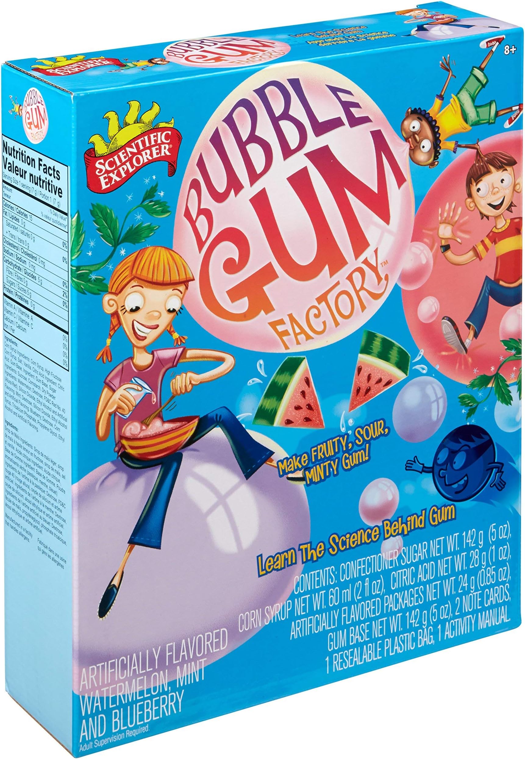 Scientific Explorer Scientific Explorer Bubble Gum Food Science Activity Kit