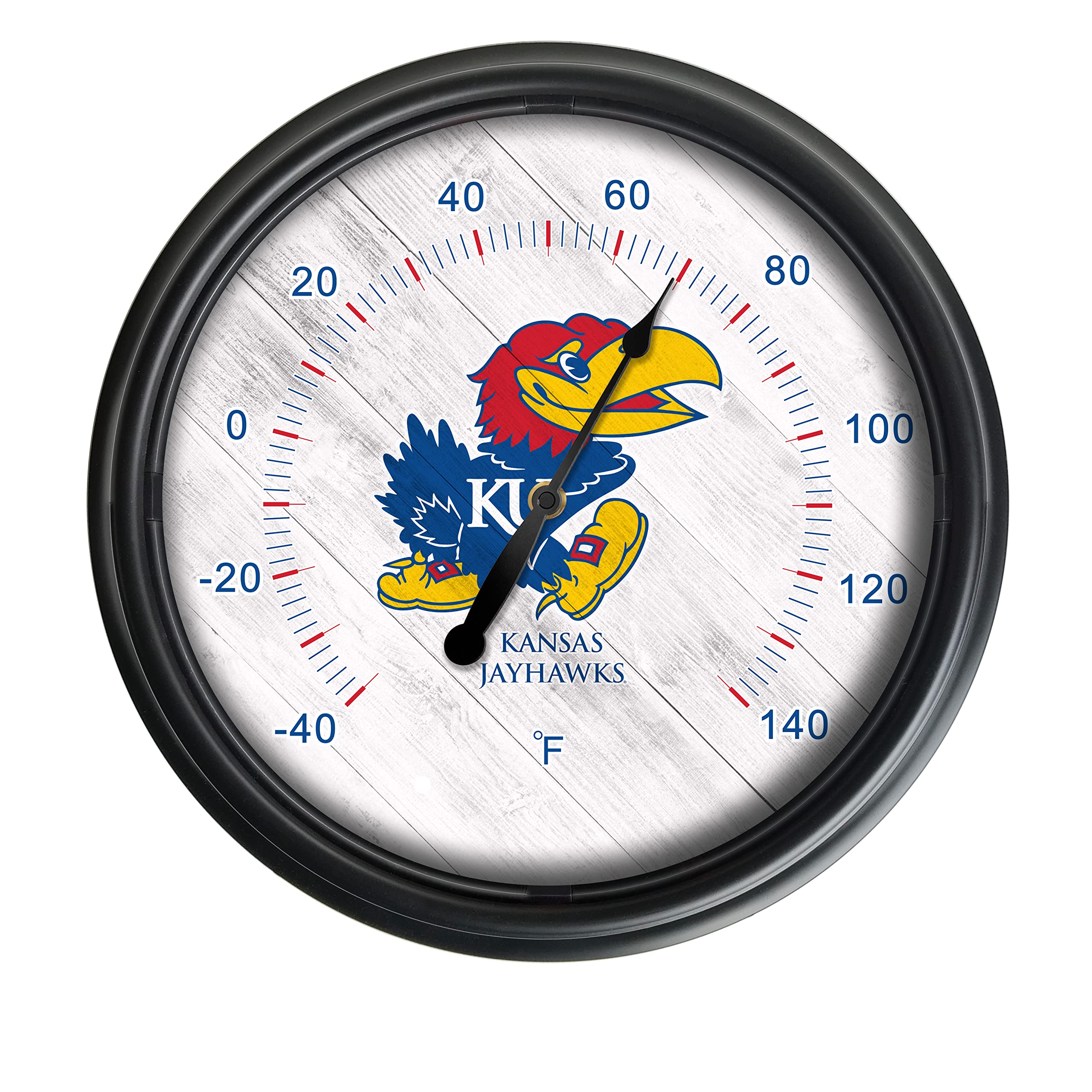 University of Kansas Indoor/Outdoor LED Thermometer