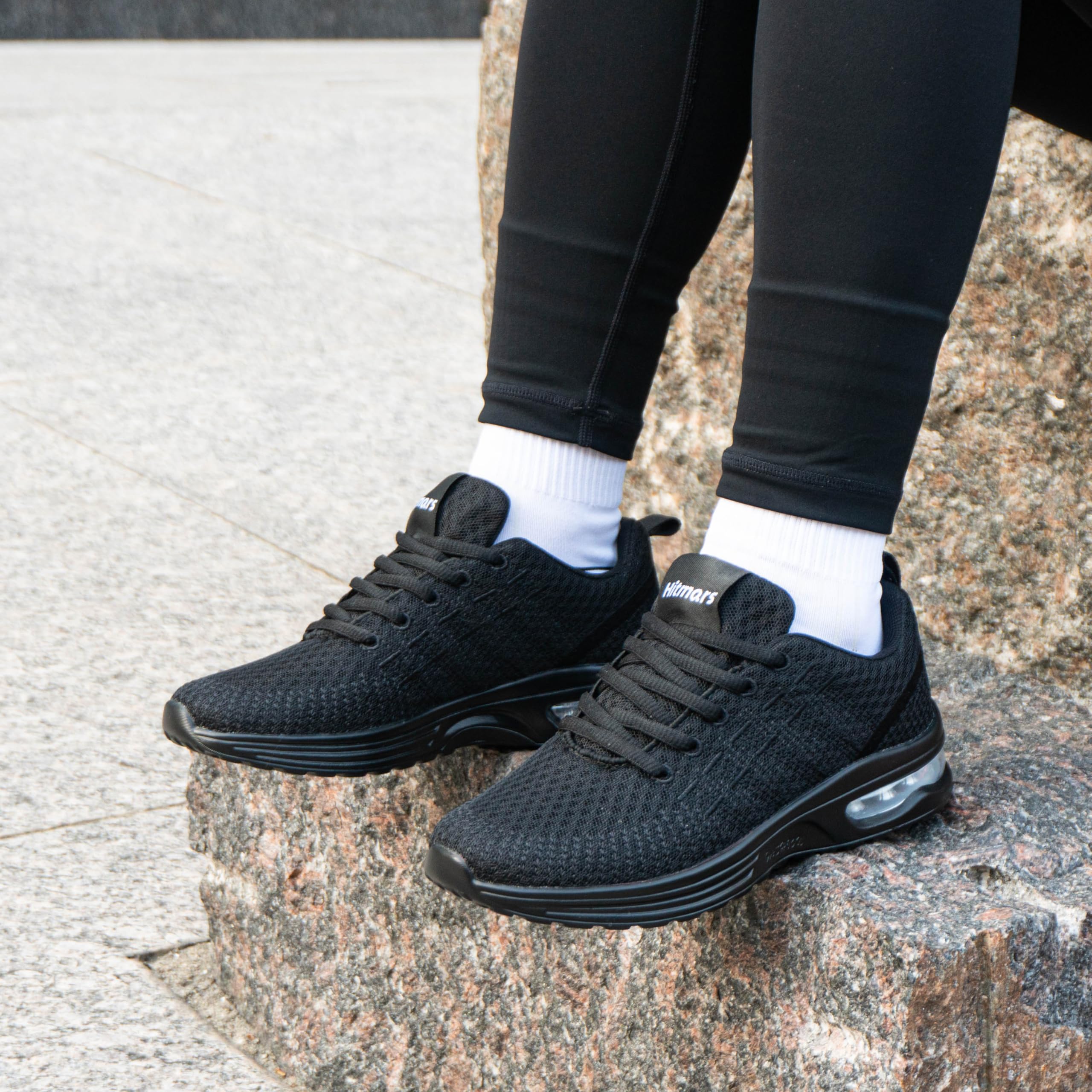 Hitmars Chaussure de Course Femme Respirante Légères Chaussures de Sport Gym Fitness Athlétiques Chaussures de Running Jogging Sneakers Confortables Taille 36-42 EU