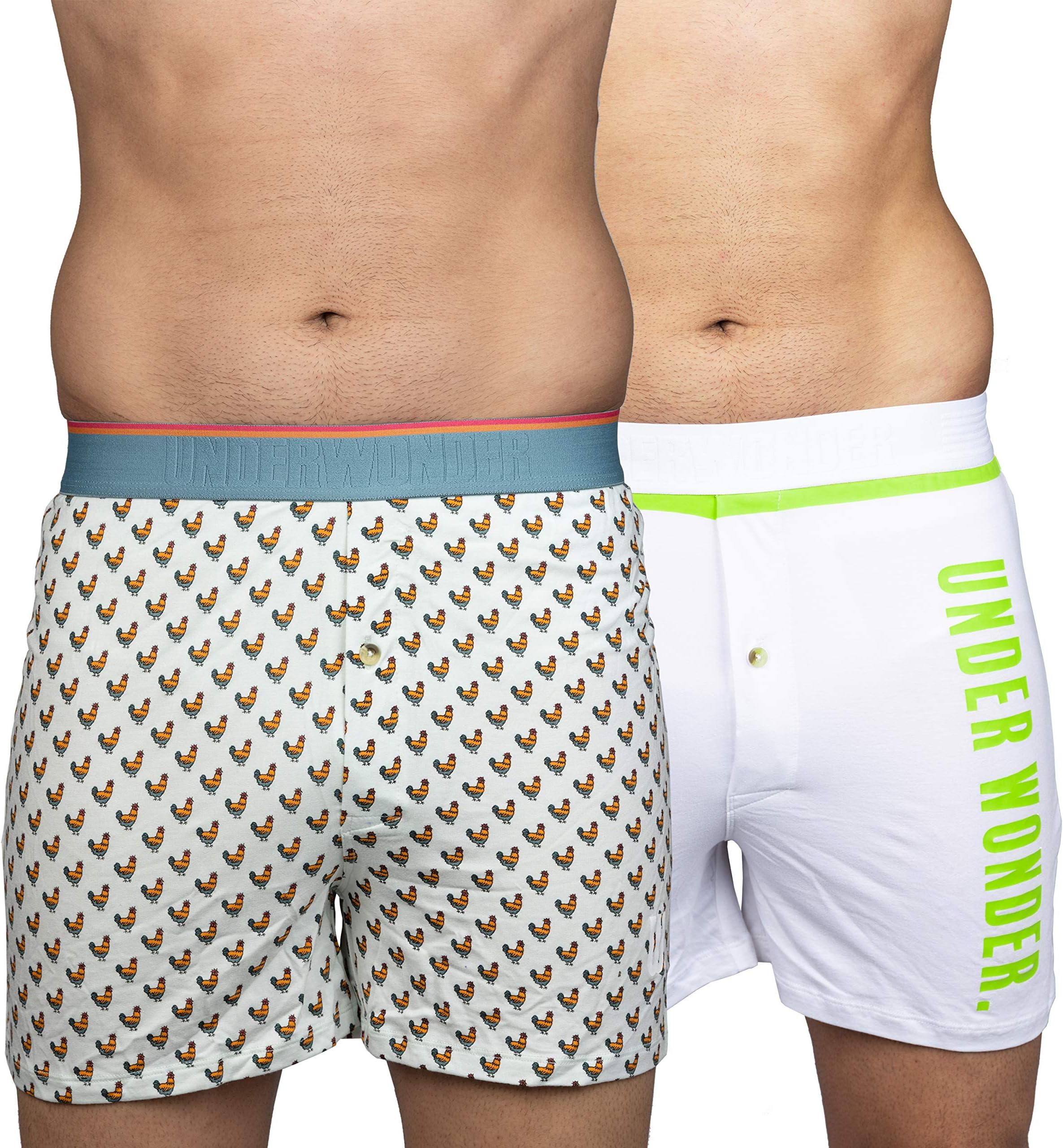 UnderwonderMen's Boxer Shorts (Pack of 2)
