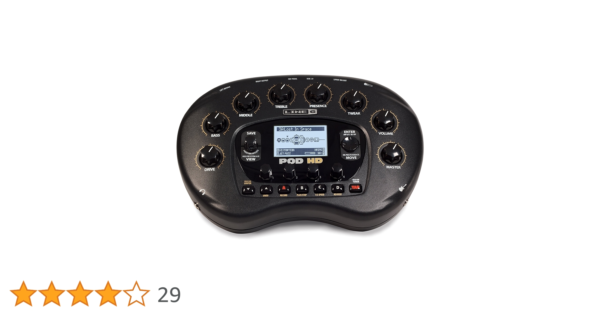 Amazon.co.jp: Line 6 POD HD Guitar Desktop Multi-Effects