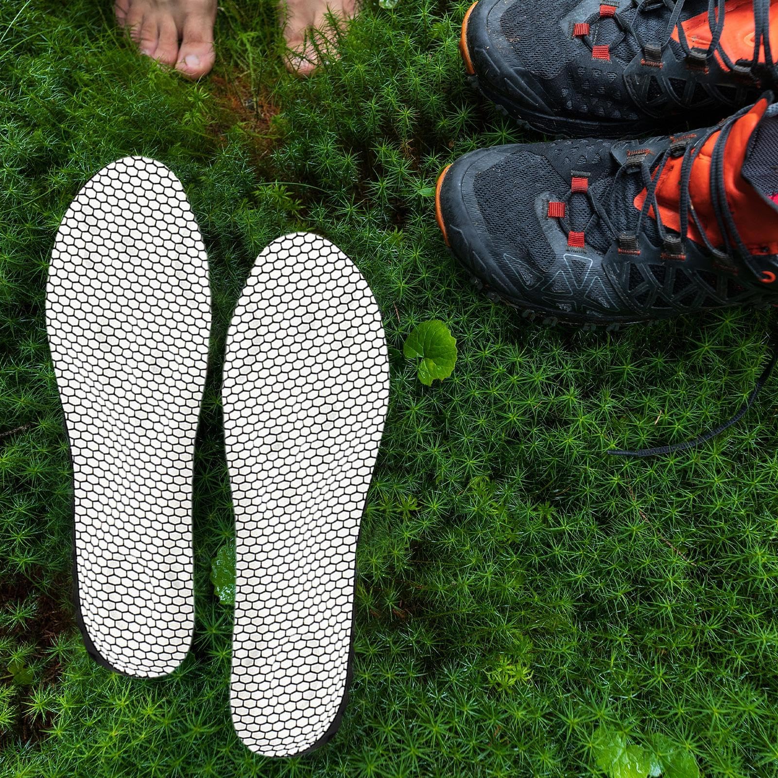Solette Comfort per Scarpe Basse Supporto Del Piede Multiuso Ad Alta | Inserti per Scarpe Solette Multiuso Ammortizzanti e Traspiranti per Lavoro, Escursionismo, Corsa, Camminata e Star