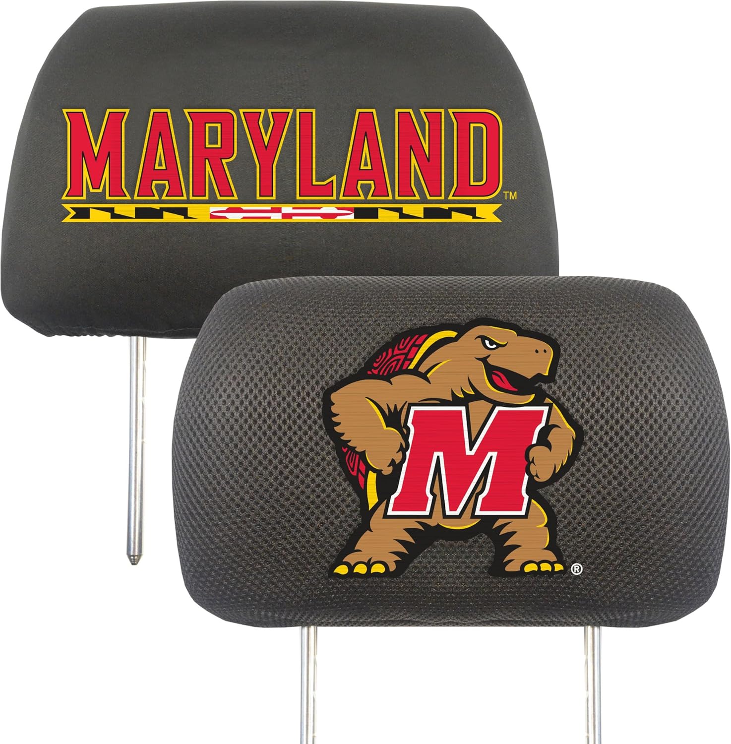 FANMATS NCAA Unisex-Adult Auto Headrest Covers