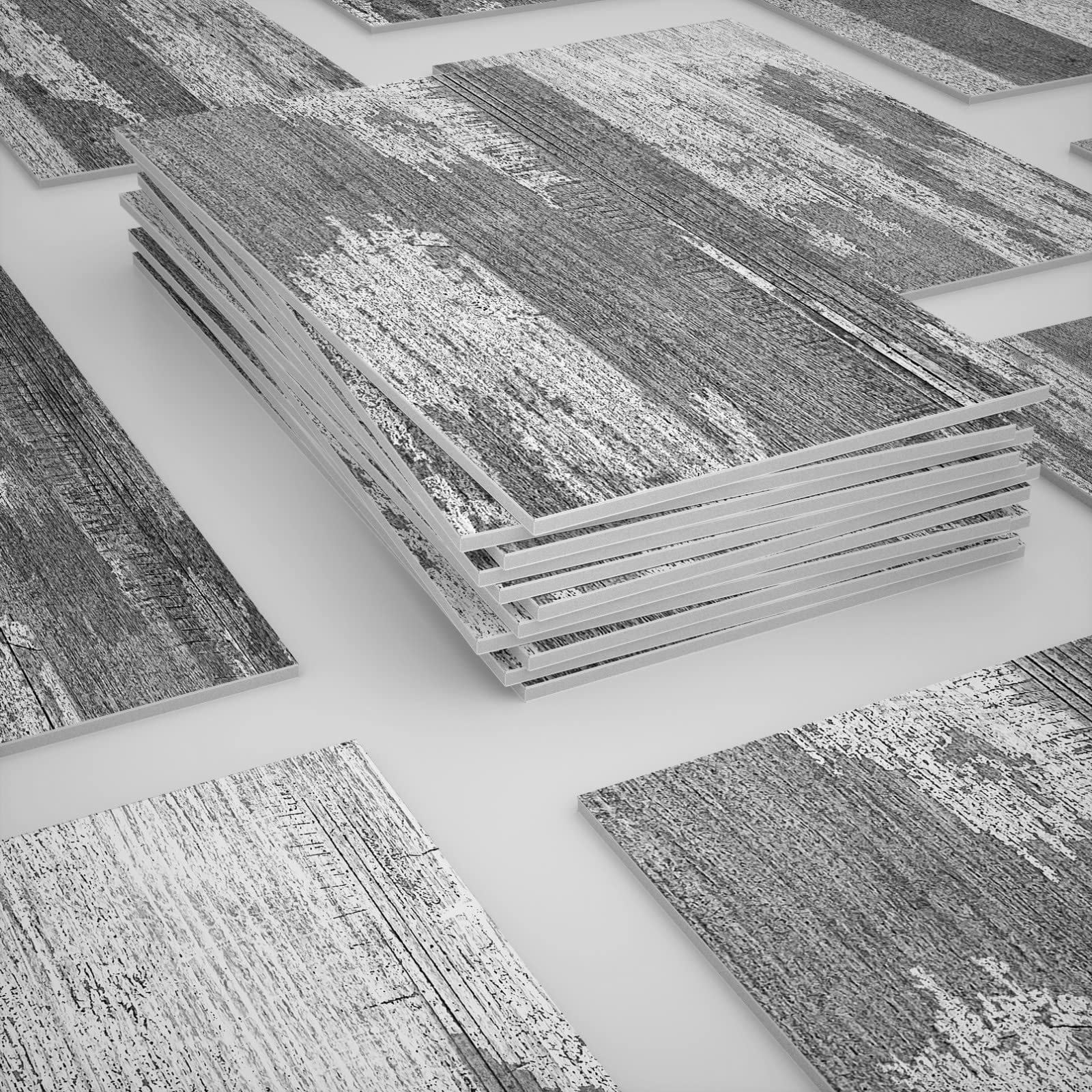 Drewniane naklejki 3D na płytki, wodoodporne, samoprzylepne naklejki ścienne z PCW, do łazienki, kuchni, na schody, dekoracja, opakowanie 10 sztuk, 10,16 x 20,32 cm