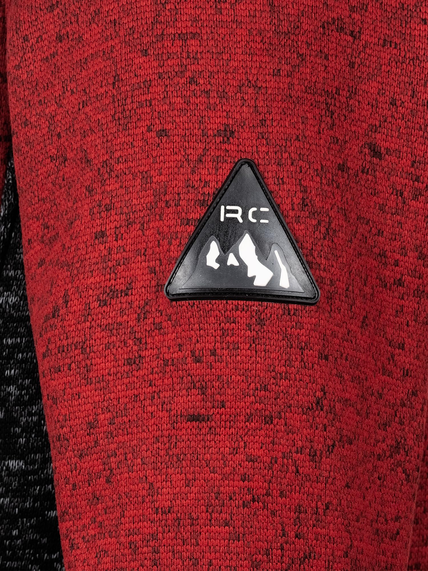Rock Creek Fleecejacke Herren Outdoor H-373 | Wärmender Sweat-Pullover mit Reißverschluss, weiche Wanderbekleidung für Männer, Alltag, Camping und Freizeit