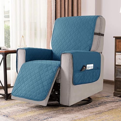 Vista 83 de Chun YI. - Funda reversible para sofá, funda para sillón, fácil de instalar, lavable, cubiertas para sala de estar. Negro