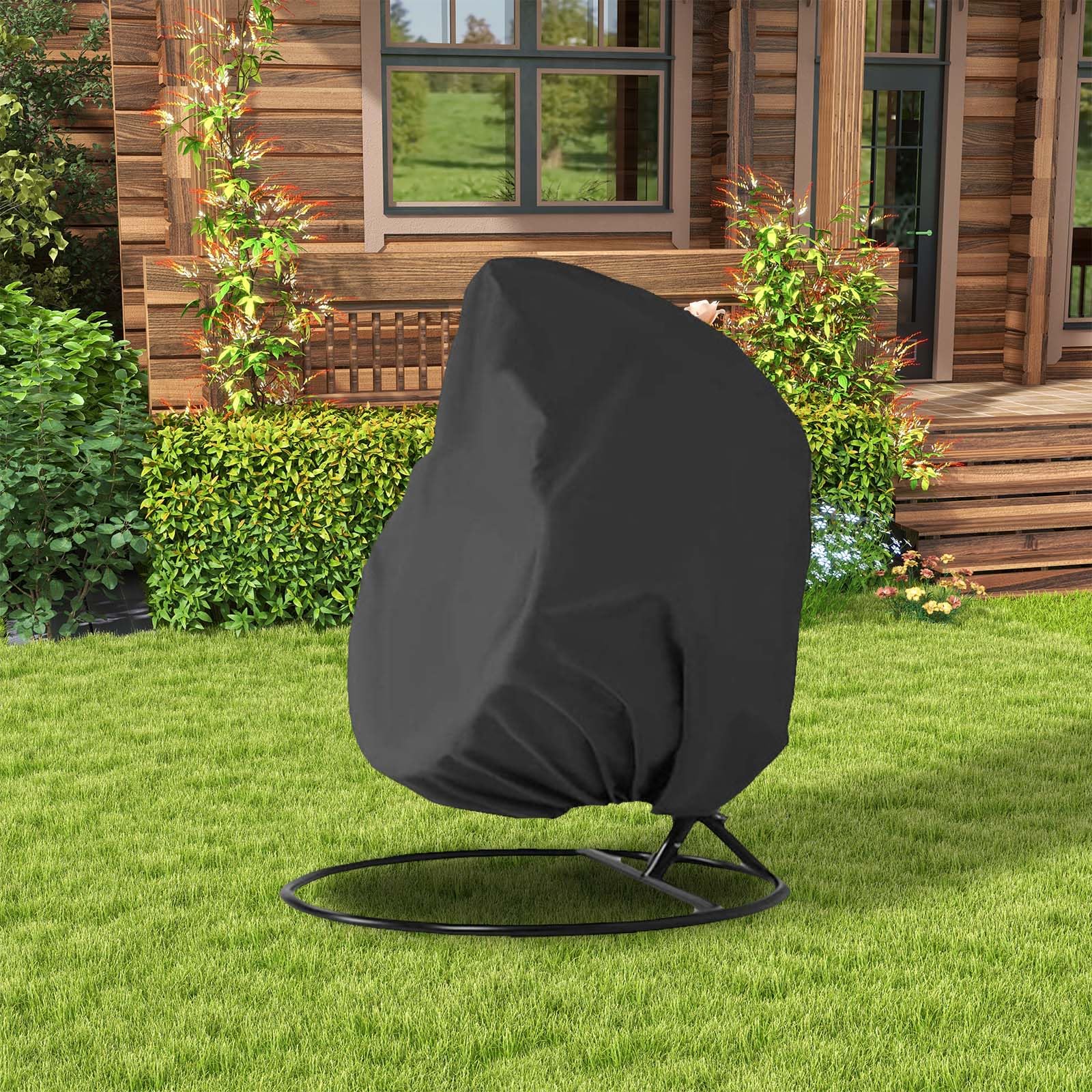 Galerie SV Housse de Fauteuil Suspendu de Jardin,Housse de Chaise à œufs à Suspendre Couverture de Chaise Suspendue Housse de Chaise Oeuf Jardin pour Patio,Chaise Flottante 190 X115cm