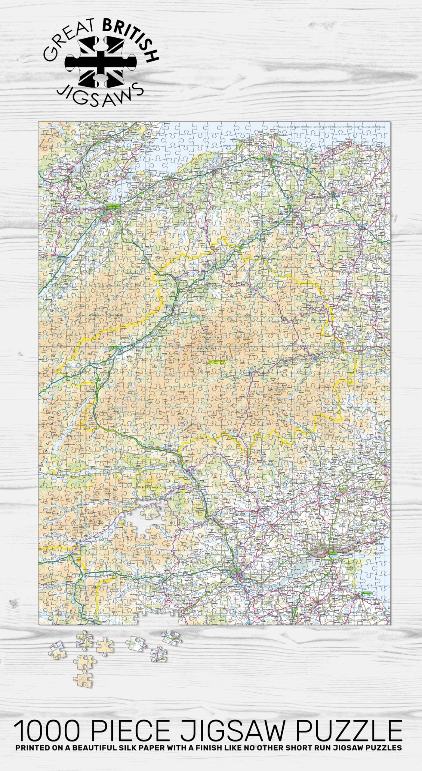 Pieceful Maps Jigsaw Puzzle - Image 2