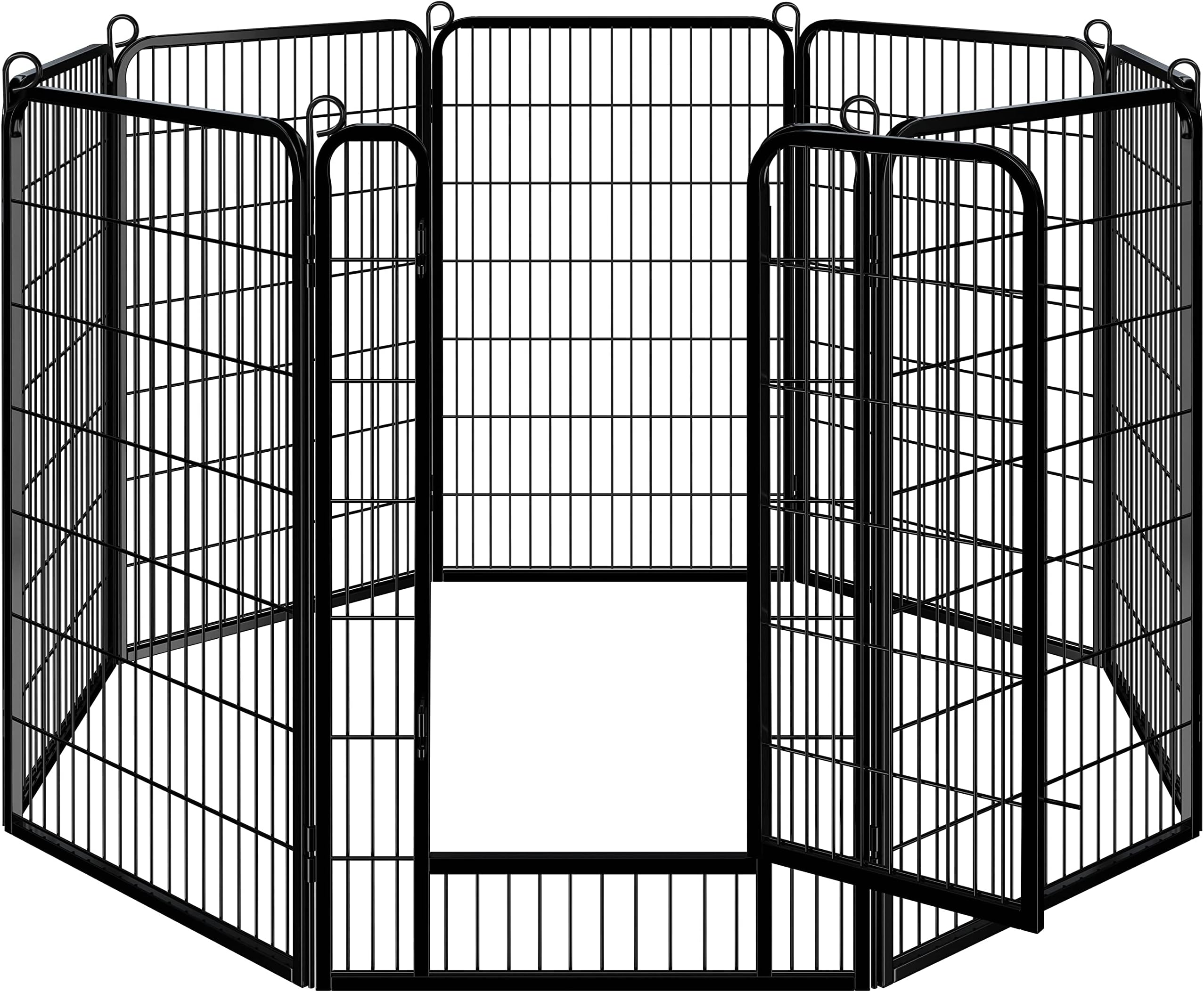 Petmate 48Inch by 24Inch 8 Panels Exercise Pen with Step