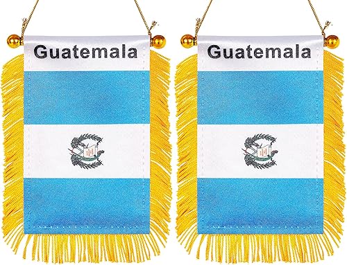 Miniatura 174 de ZXvZYT Bandera argentina colgante de ventana argentina de 3 x 5 pulgadas, mini banderas argentinas para decoración de espejo retrovisor, con ventosa