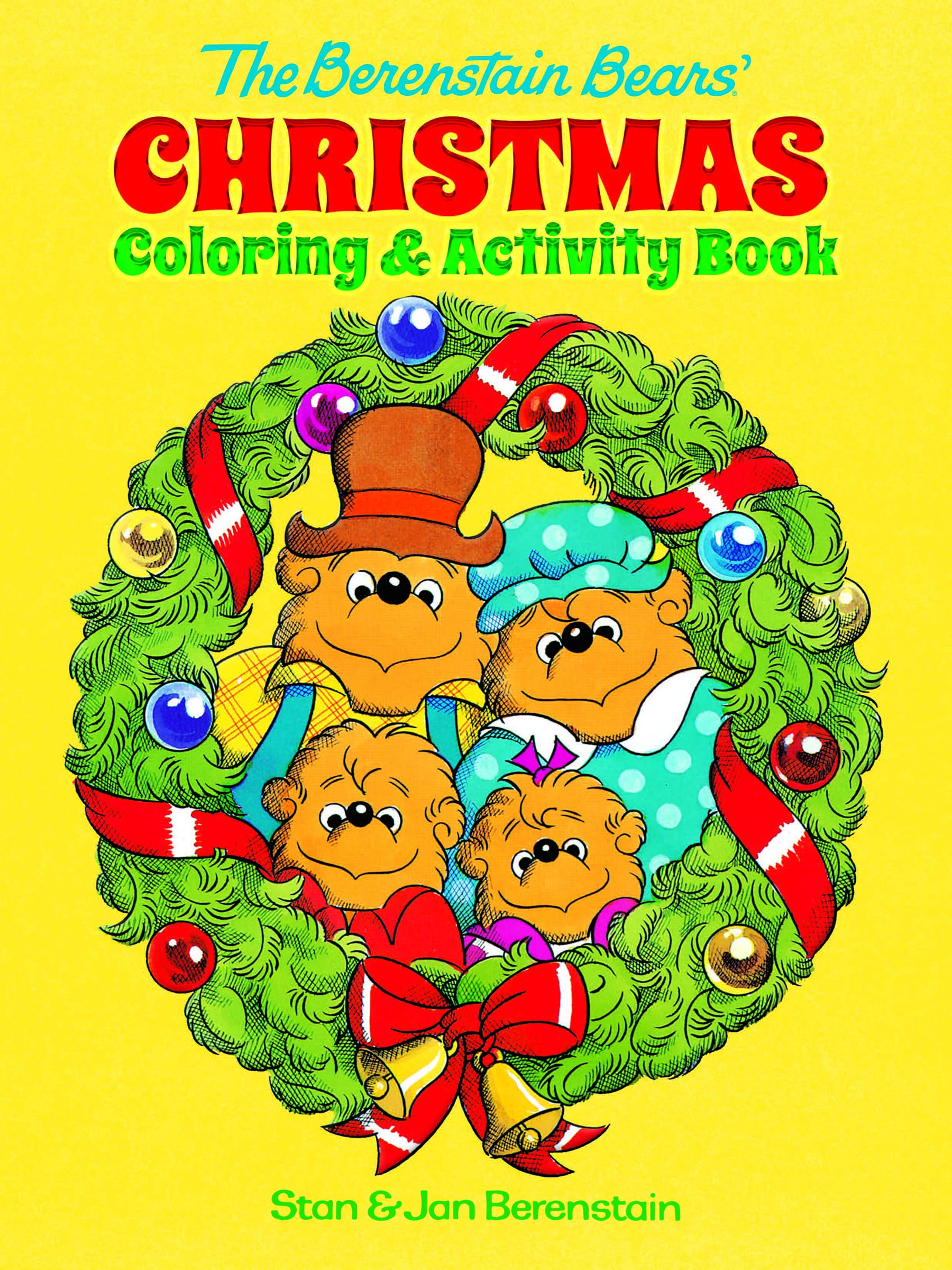 The Berenstain Bears' Christmas Coloring and Activity Book (Dover Christmas Activity Books For Kids)