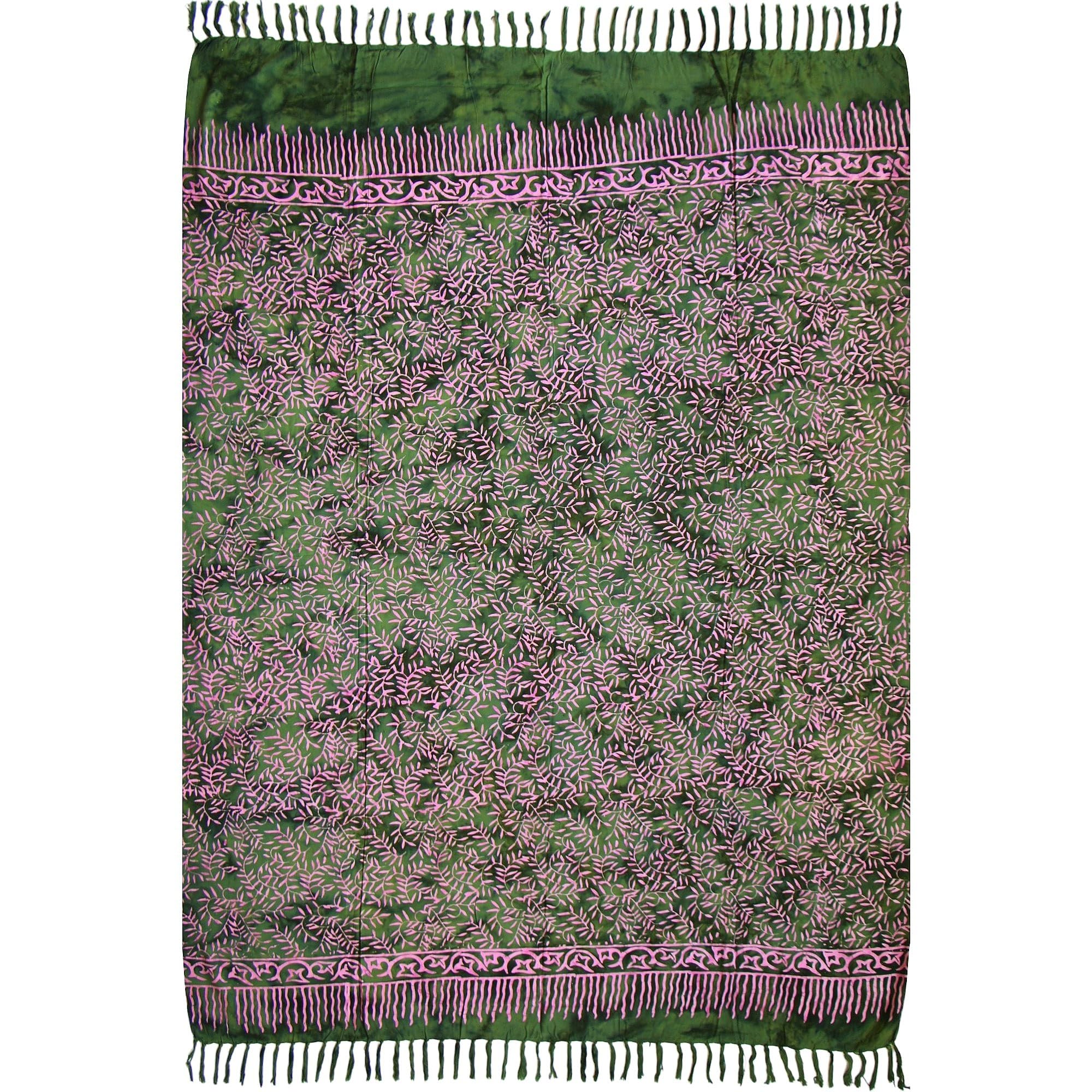 Sarong LESTARIE: Prendisole, Telo Mare E Gonna Fasciata 2 In 1! Con Fibbia E Istruzioni Per Avvolgere.