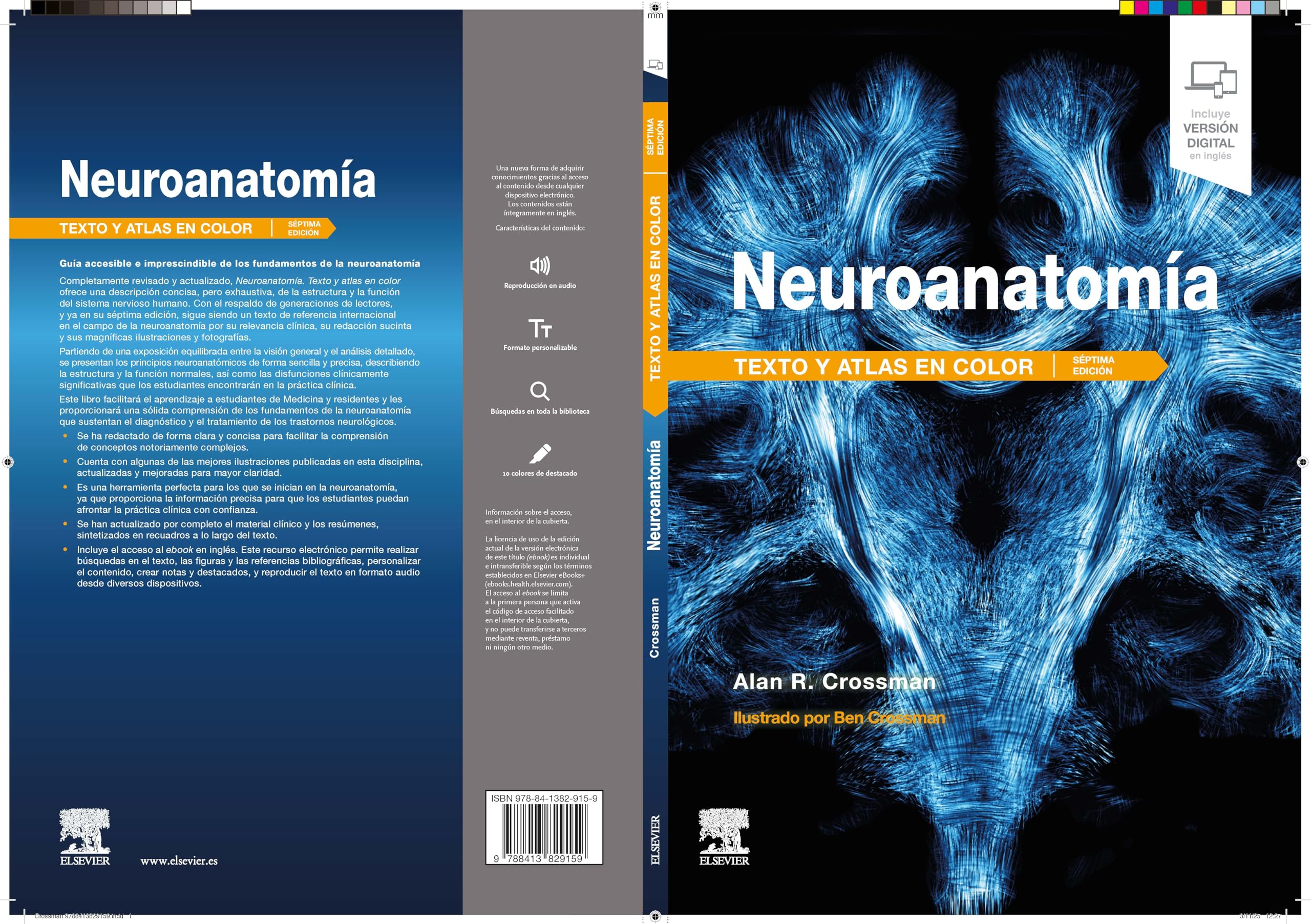 Neuroanatomía (7ª ed.): Texto y atlas en color
