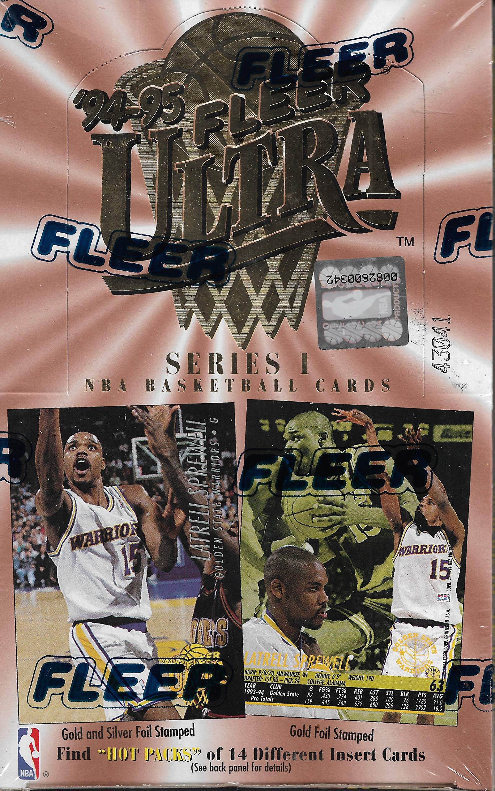 1994-95 Fleer Ultra Basketball Series 1 Factory Sealed Box : Collectibles & Fine Art