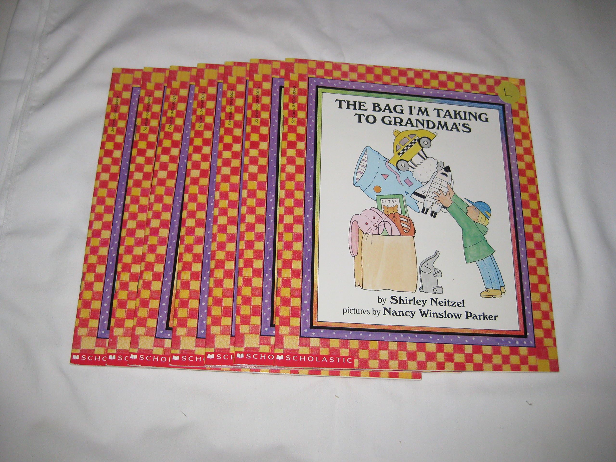 The Bag I'm Taking to Grandma's: A Picture Book with Rebuses About Packing Toys for Kids (Ages 4-8)