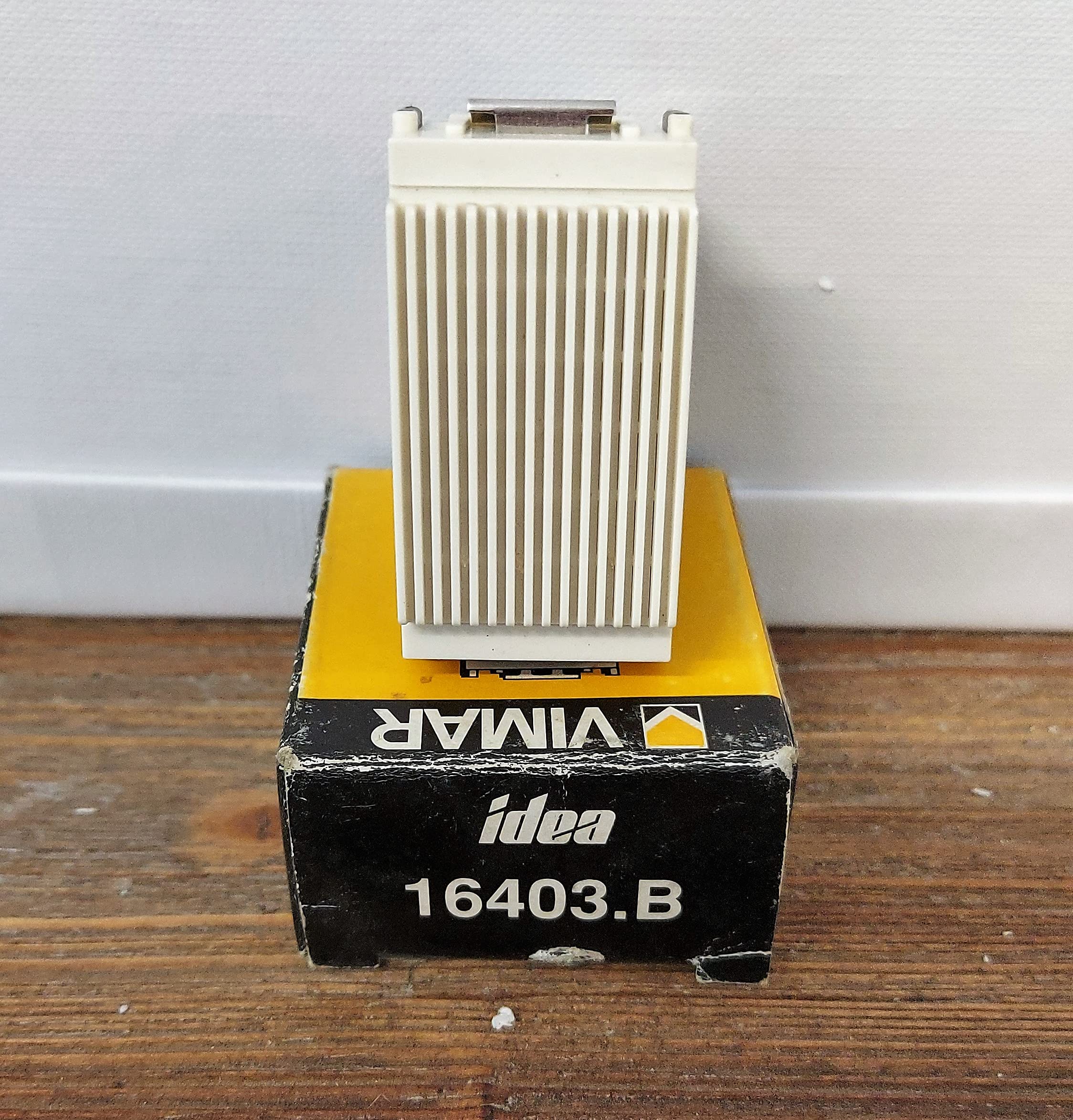 Sonnette 230 V VIMAR Idea blanc modulaire à alerte sonore directe 50 Hz