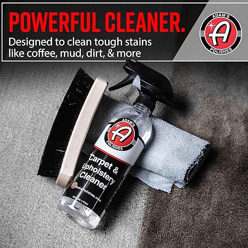 Miniatura 3 de Adam's Polishes Kit de recarga total de cepillo de alfombra un accesorio de herramienta de limpieza para fregar o limpiar alfombras, tapicería,
