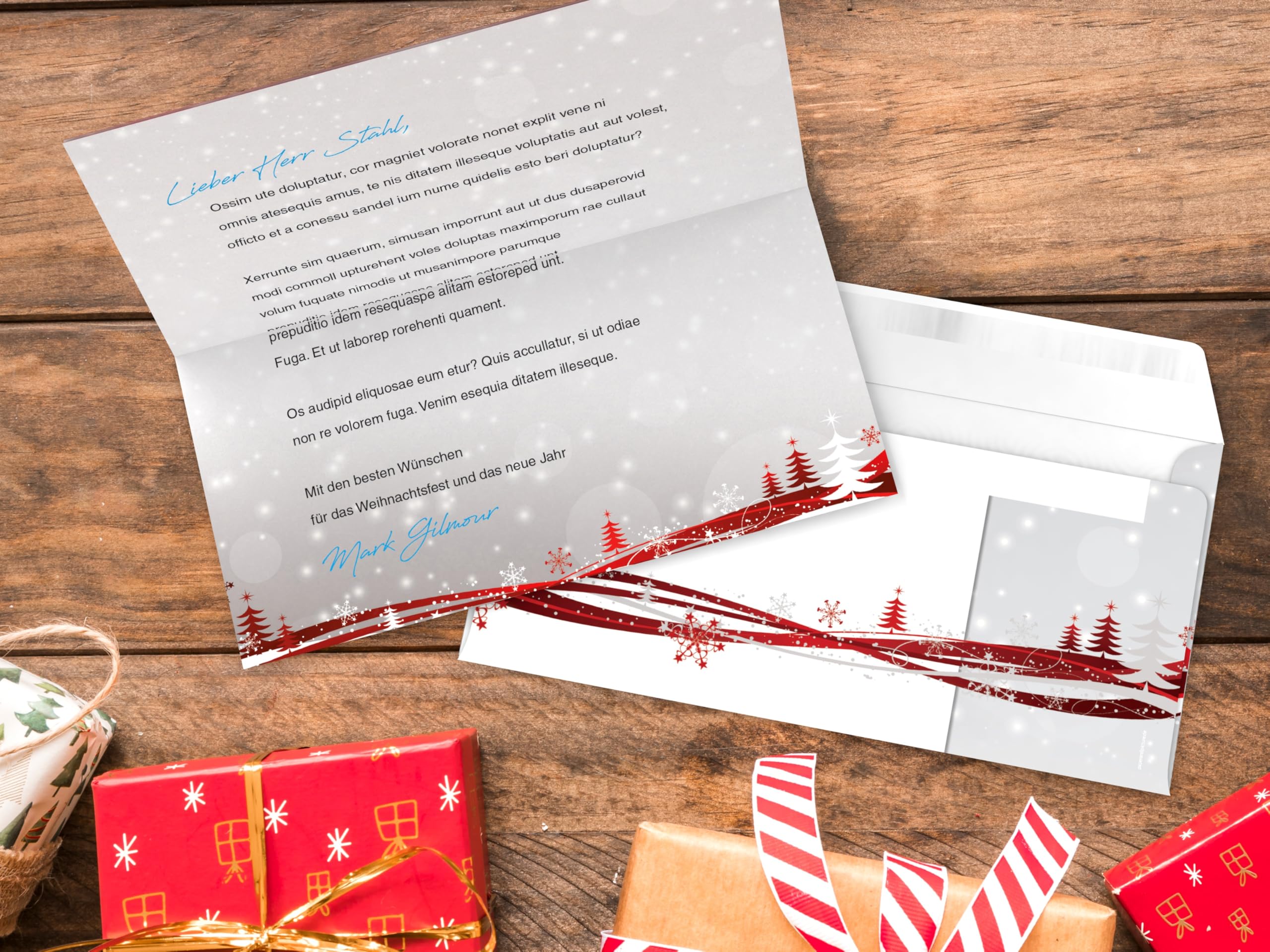 Tarjetas de Navidad fijo de amor, 100 unidades, tarjetas de – Tarjetas de felicitación Incluso imprimibles
