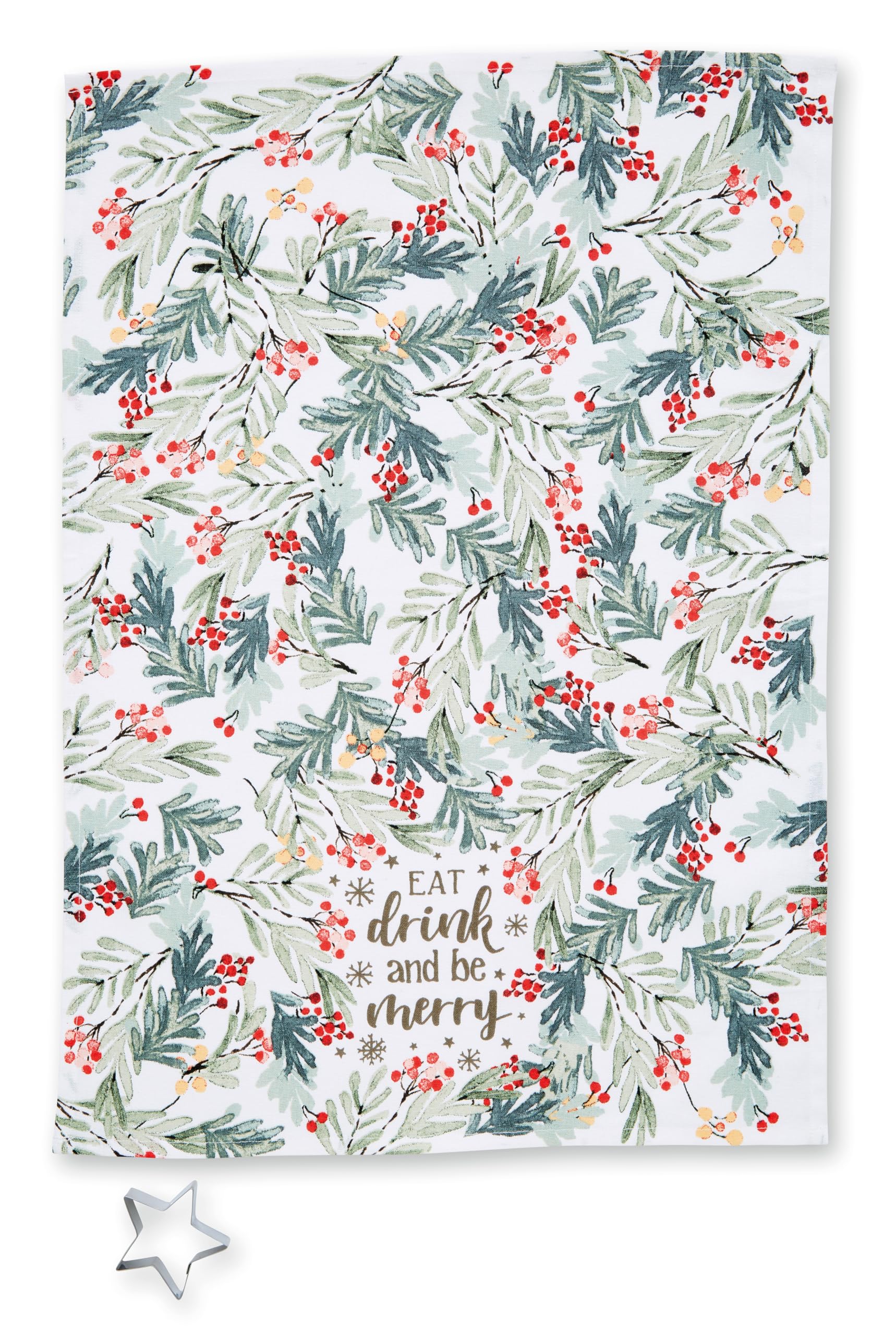 Set Di 4 Strofinacci Da Cucina Autunnali - Cotone 100%, Assorbenti, 48x70 Cm - Foto 6