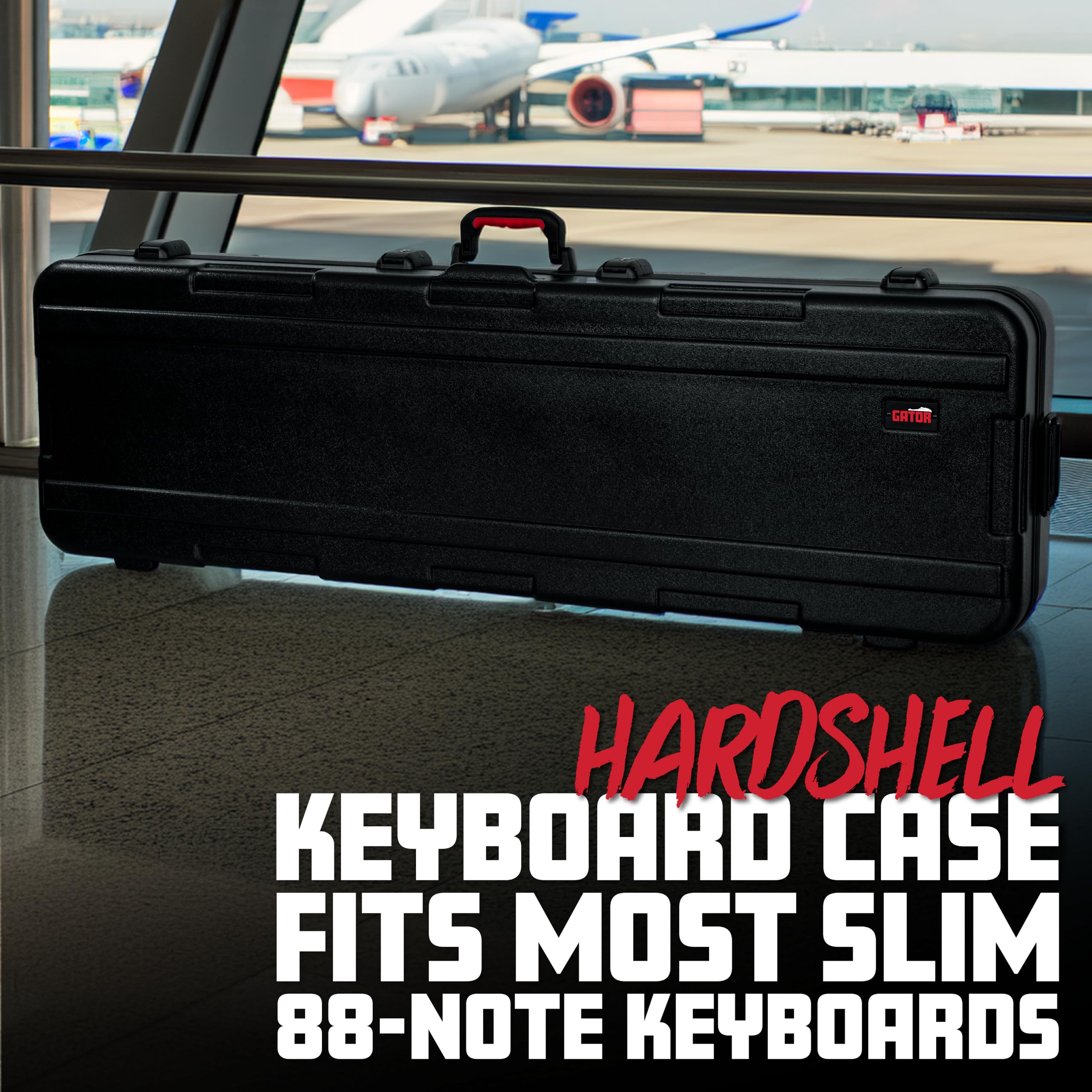 Amazon.com: Gator Cases Molded Flight Case for Slim 88-Note