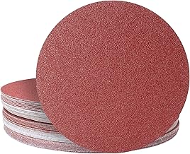 FEIHU Disques de Ponçage Papier Abrasifs 250mm. 20 pièces Disques Ponceuse: Disques abrasifs perforés ​auto-agrippant 250 mm Grain 40 pour pour les ponceuses à crochets et à boucles d'établi