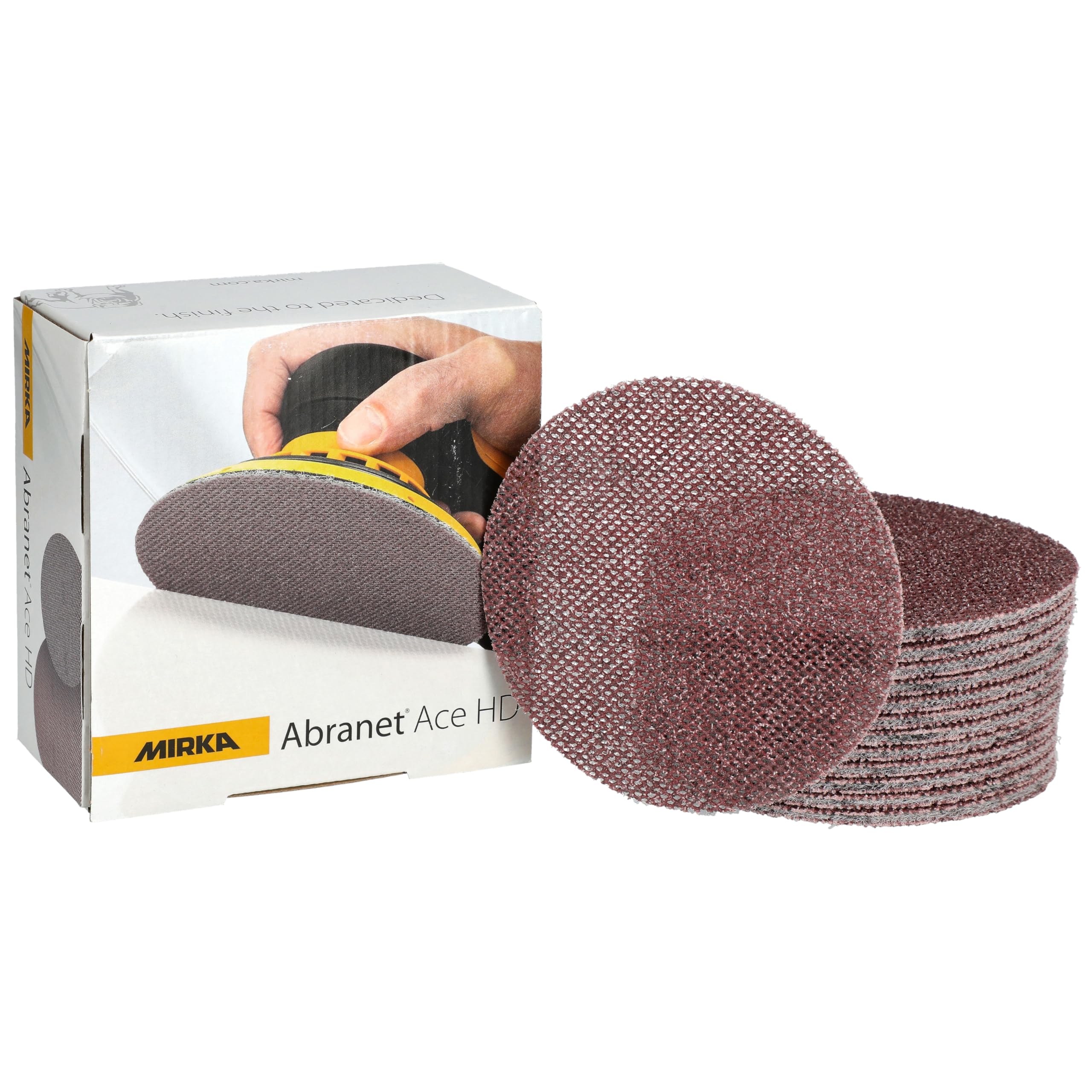 Mirka ABRANET ACE HD AH24102540 Lot de 25 disques abrasifs 150 mm P40