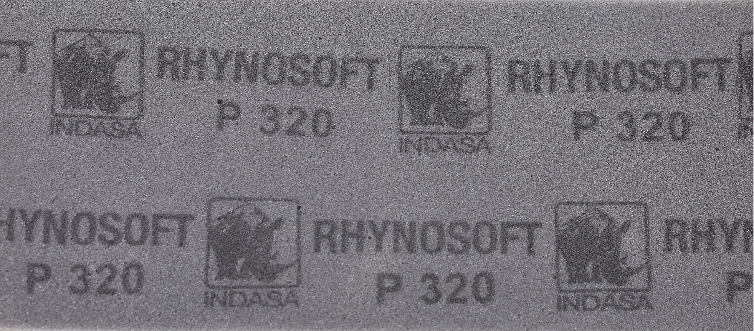 Indasa RHYNOSOFT PRECUT Rollen 115mm x 25m Körnung wählbar Schleifpapier Schleif Schwamm, Schleifblatt mit Schaumstoffunterlage auf Rolle Softrollen P320