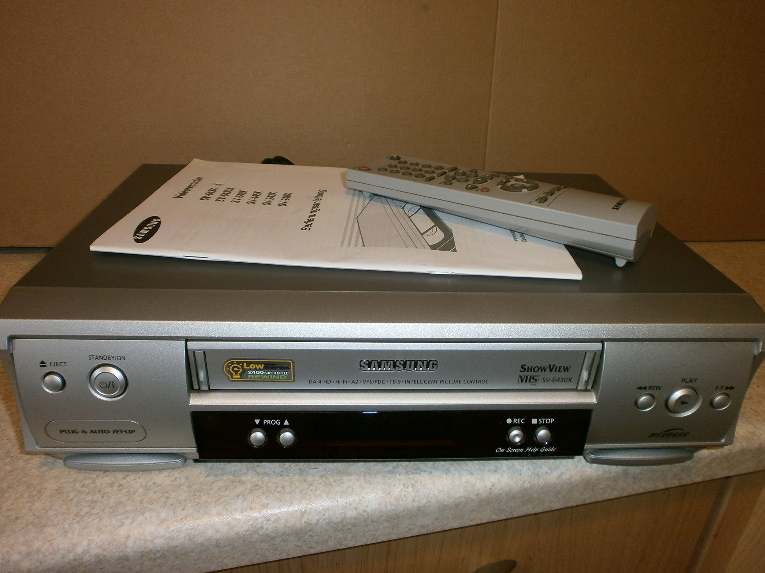 Samsung SV 643 x 4 VHS Videoaufnahme