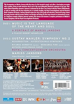 Music is the Language of the Heart &amp; Soul ／ Mahler: Symphony No. 2 [Blu-ray] [Import] Music is the language of the heart and soul Blu-ray