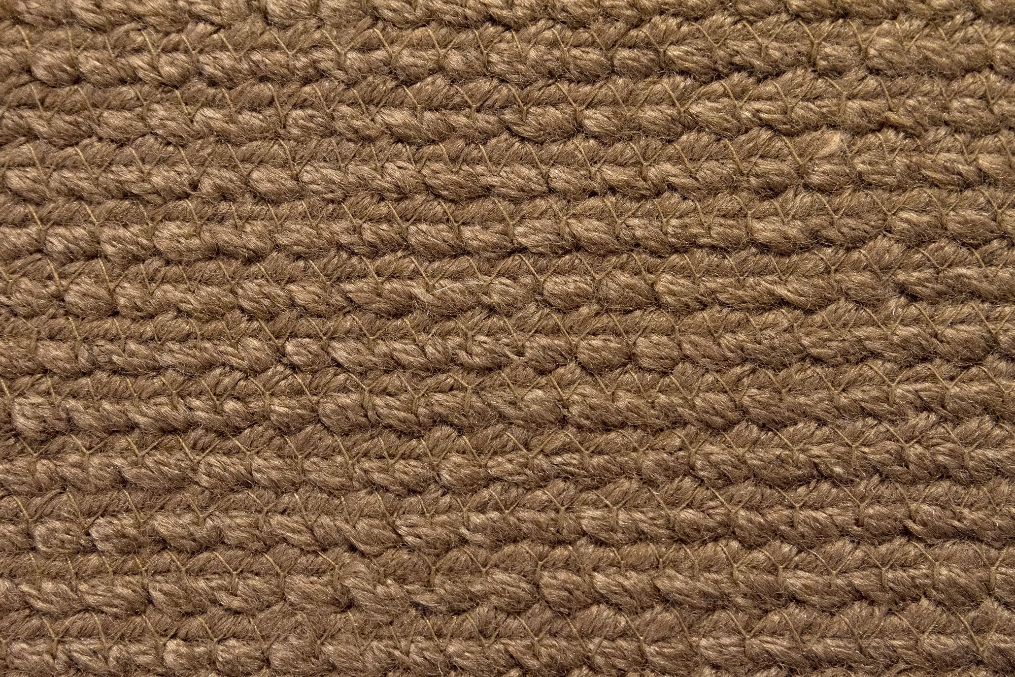 HAMID Alfombra Nansa Interior/Exterior Pet Reciclado – Lavable y Resistente al Agua – Ecológica y Sostenible – Ideal para Terraza, Jardín o Salón (110x60cm, Marrón)