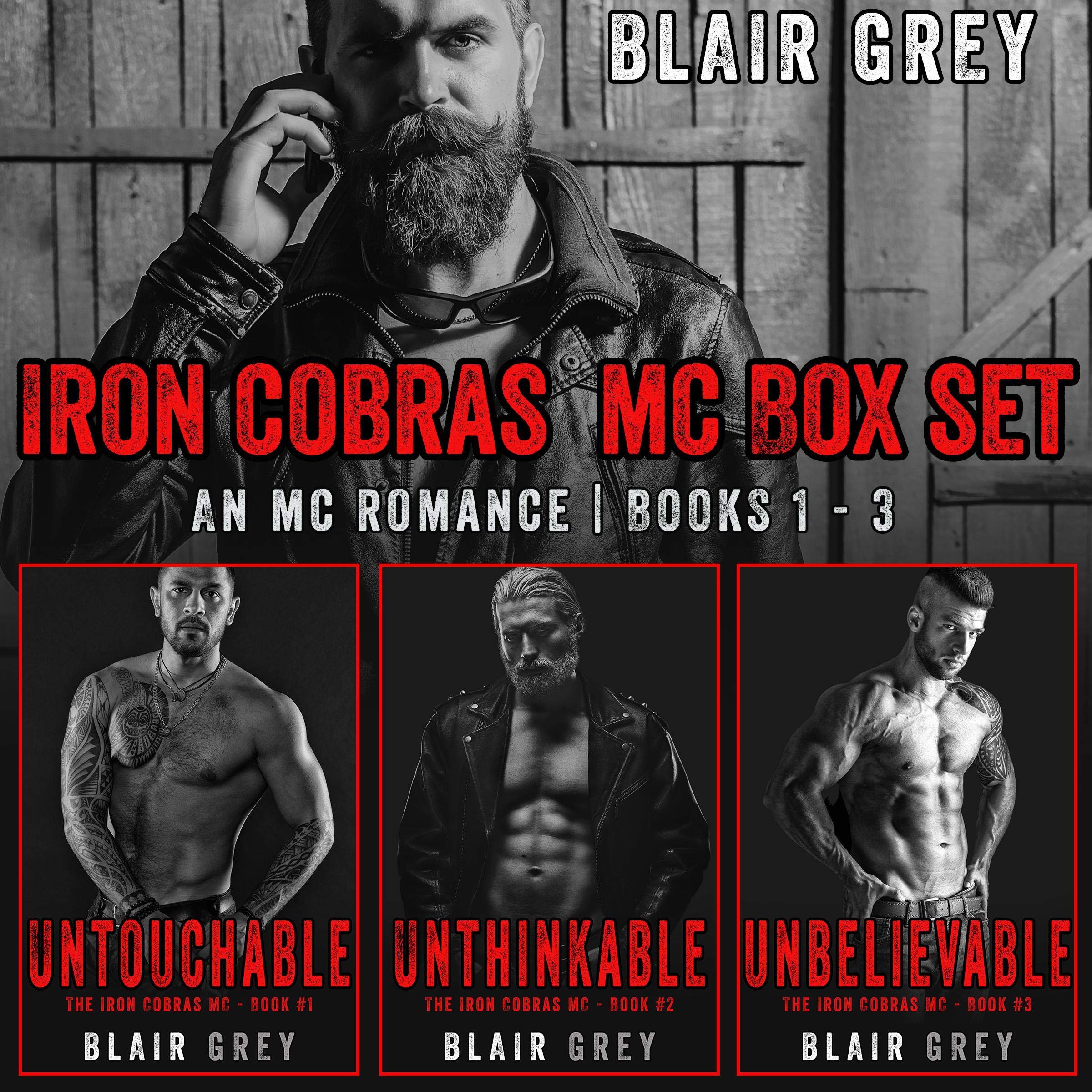 Cover art for Iron Cobras MC Box Set