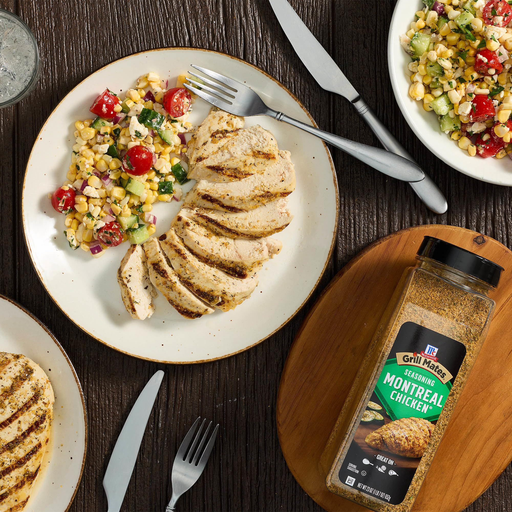 McCormick Grill Mates Seasoning, Montreal Chicken, 23-Ounce Container