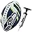 Franklin Sports NFL Seattle Seahawks Football - Youth Football - Mini 8.5 Rubber Ball - Perfect for Kids - Team Logos and Colors