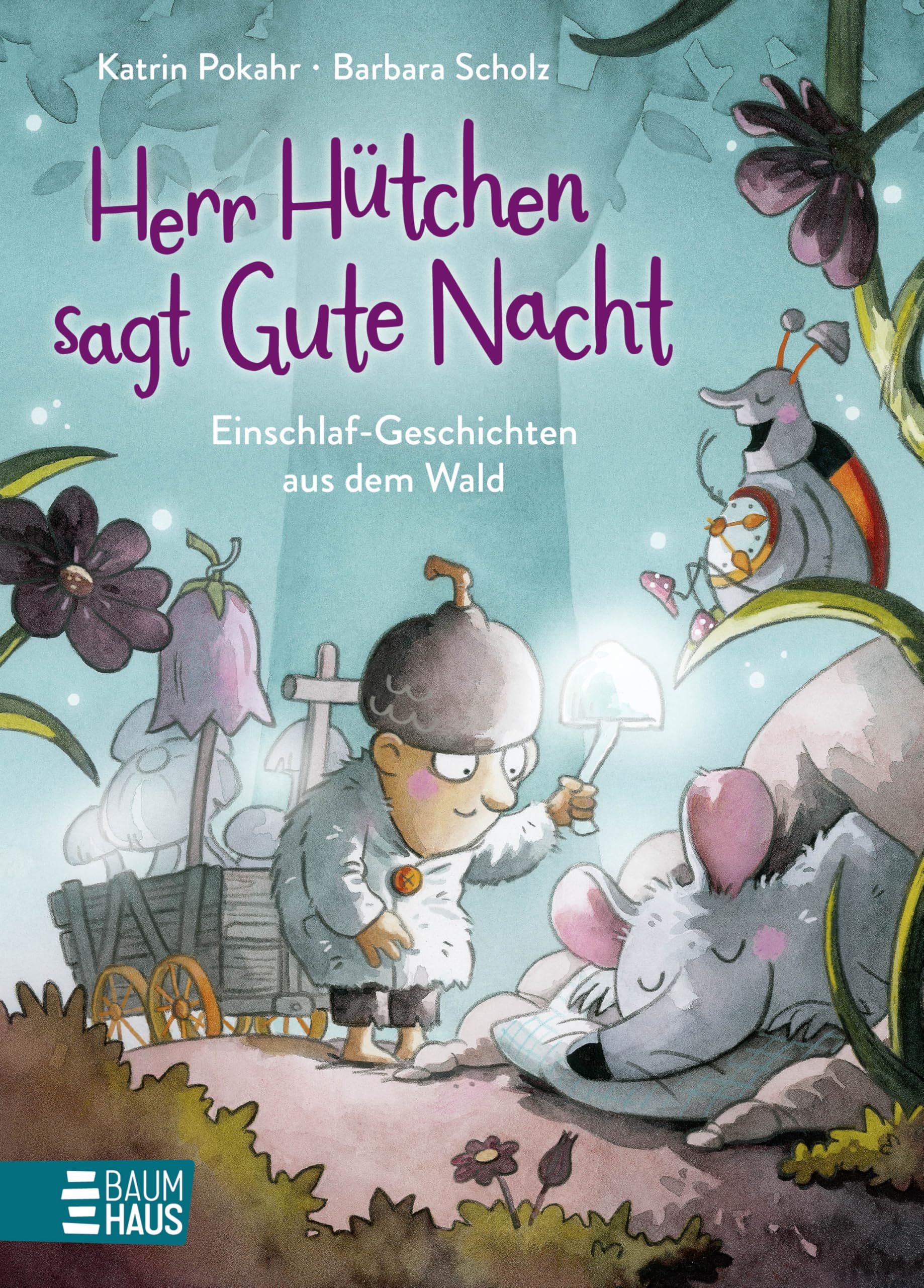 Herr Hütchen sagt Gute Nacht - Einschlaf-Geschichten aus dem Wald (Band 1): Vorlesegeschichten ab 5 Jahren über einen kleinen Nachtwächter, der die ... bringt - mit liebevollen Einschlaf-Ritualen