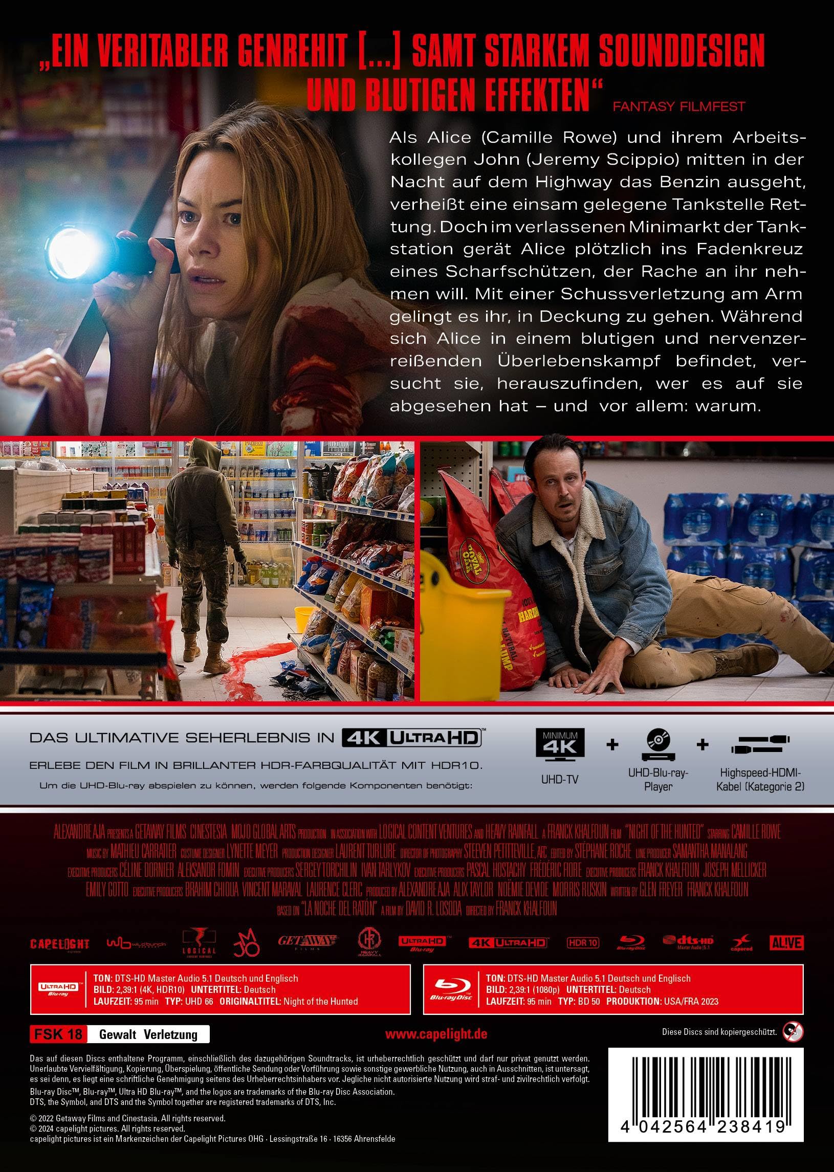 Night of the Hunted Limited im Mediabook (4K Ultra HD