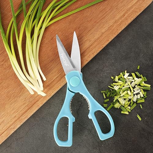 Miniatura 9 de hecef Juego de cuchillos de 14 piezas con bloque juego de cuchillos de titanio arcoíris con patrón láser juego de cuchillos de chef de acero