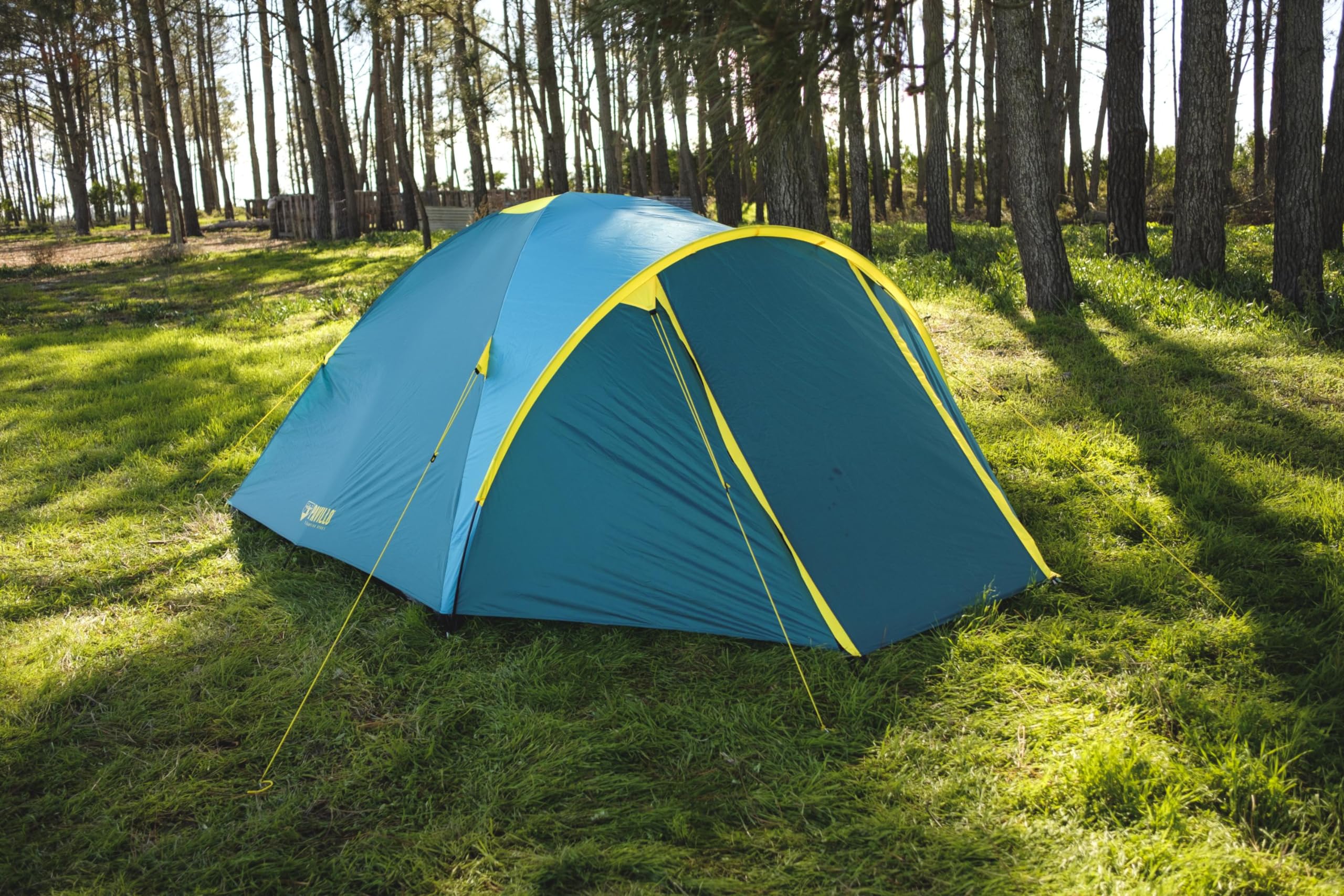Bestway 68091 | Pavillo - Tenda da Campeggio 4 posti Active Ridge, 210X240X130 cm