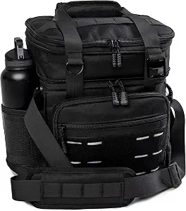 ThinkFit Tactical Lunch Box for Men - Heavy Duty Insulated Cooler Bag with MOLLE System
