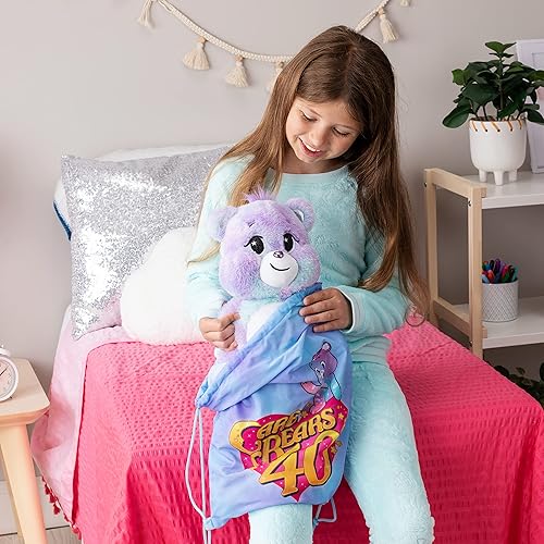 Miniatura 5 de Care Bears Care-a-Lot Bear - Juego de fiesta de pijamas para el 40 aniversario - Exclusivo de Tienda