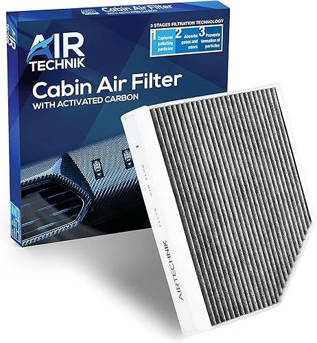 Miniatura 139 de AirTechnik Filtro de aire de cabina CF11670 con carbón activado Compatible con Ford Ecosport 2018-2022, Fiesta 2011-2019 - BE8Z-19N619-A