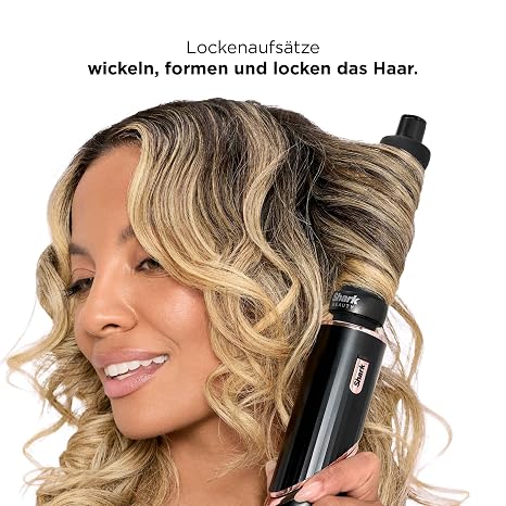 Shark FlexStyle Air Style & Hair Dryer Car Wrap Curl Attachment Oval Brush Concentrator No Heat Damage