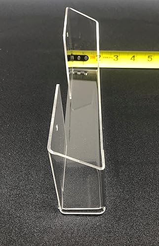 Miniatura 6 de Soporte para folleto de literatura de archivo de montaje en pared, transparente (9 pulgadas de ancho - 4 pulgadas de alto)