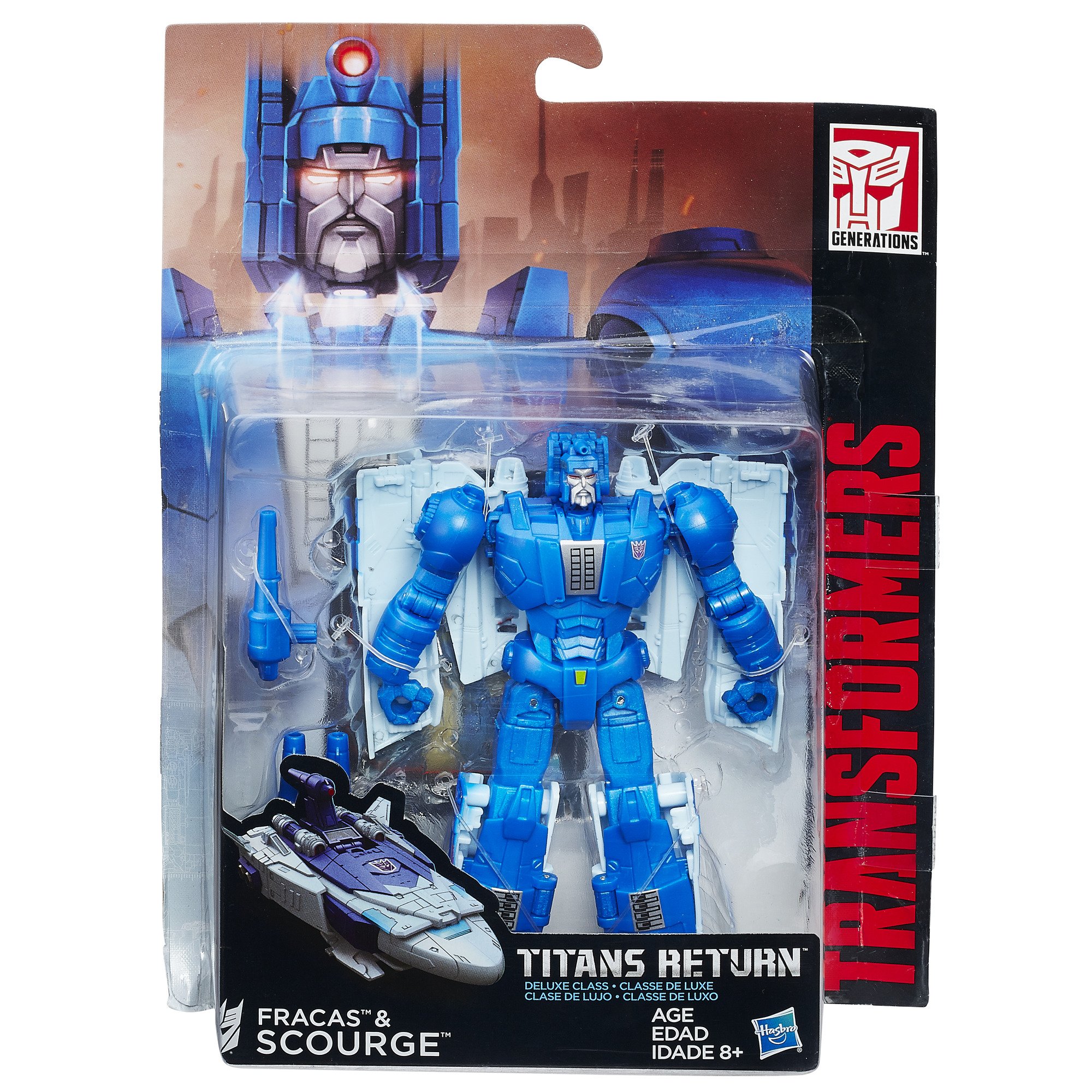 Amazon.com: Transformers Generations Deluxe Titans Return Scourge  