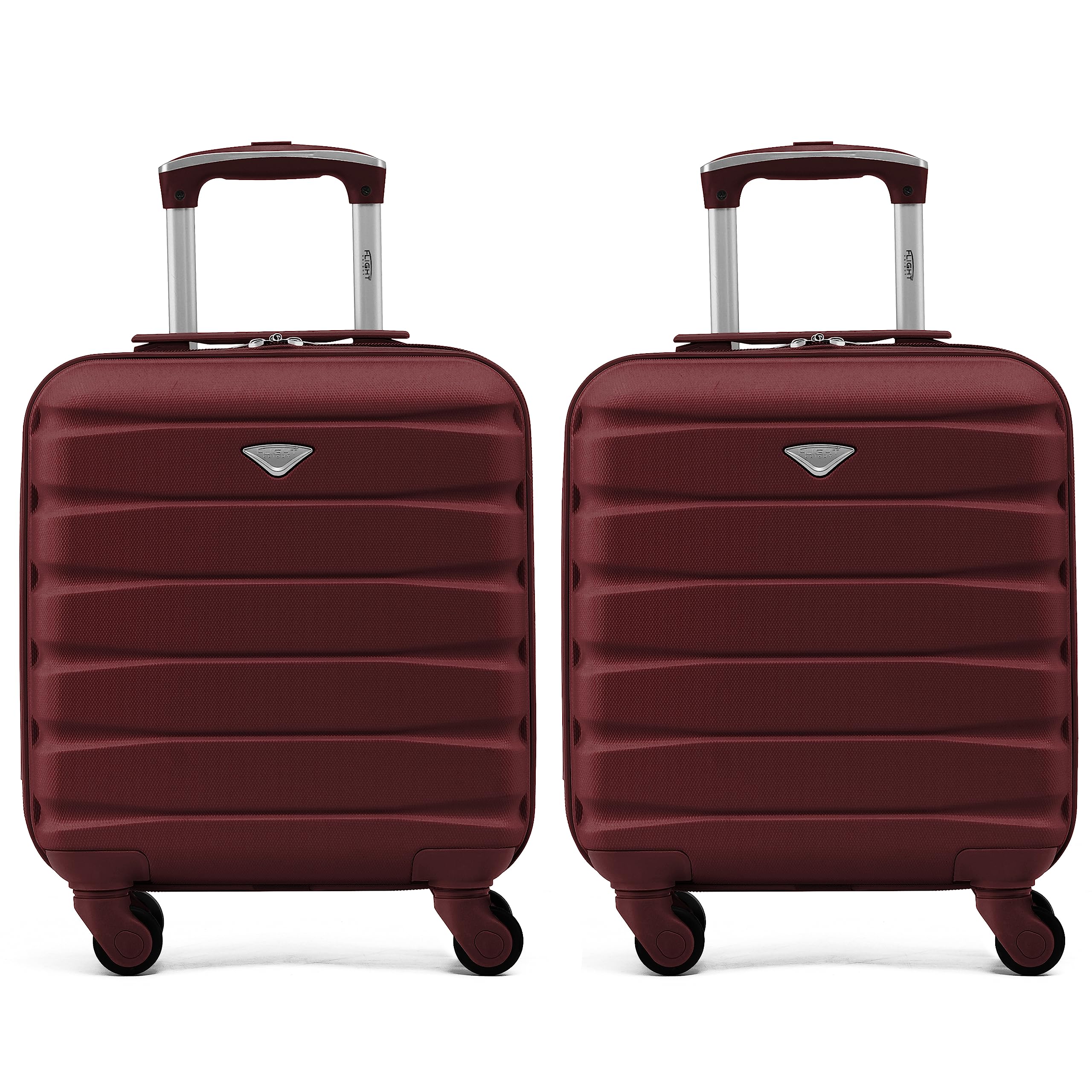 Flight Knight Suitcase Set of 2 Lightweight 4 Wheel ABS Hard Case Cabin Carry On Hand Luggage Approved for Over 100 Airlines Including easyJet, British Airways, Ryanair & Many More 55x35x20cm — view 19